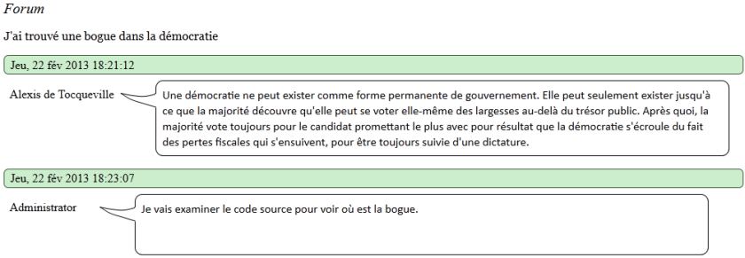 Conversion d'un forum en pages HTML