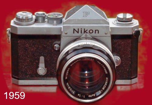 The Nikon F in 1959